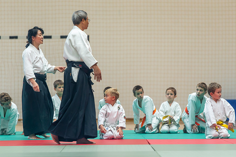 Trening z dziećmi z Sensei Arisue 2018
